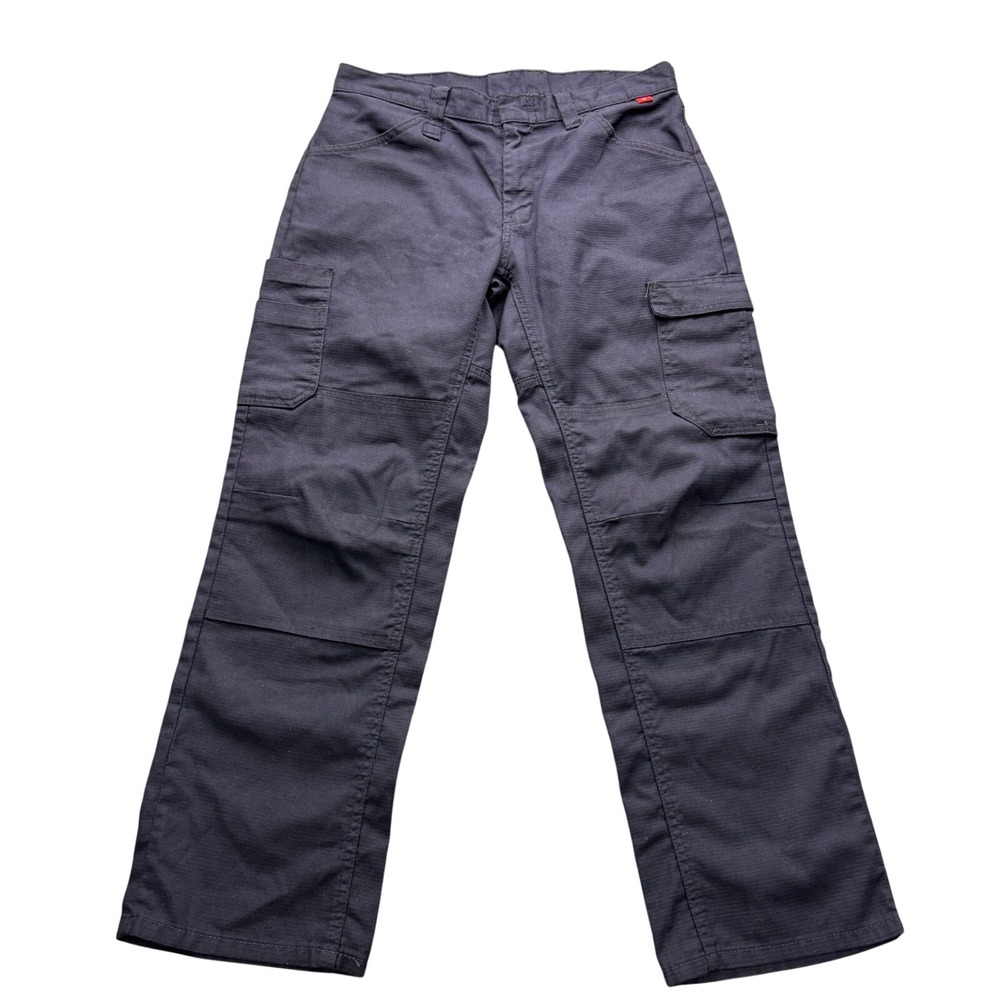 Bulwark iQ Series FR Cargo Pants Mens 32x30 Navy Blue Flame Resistant Workwear
